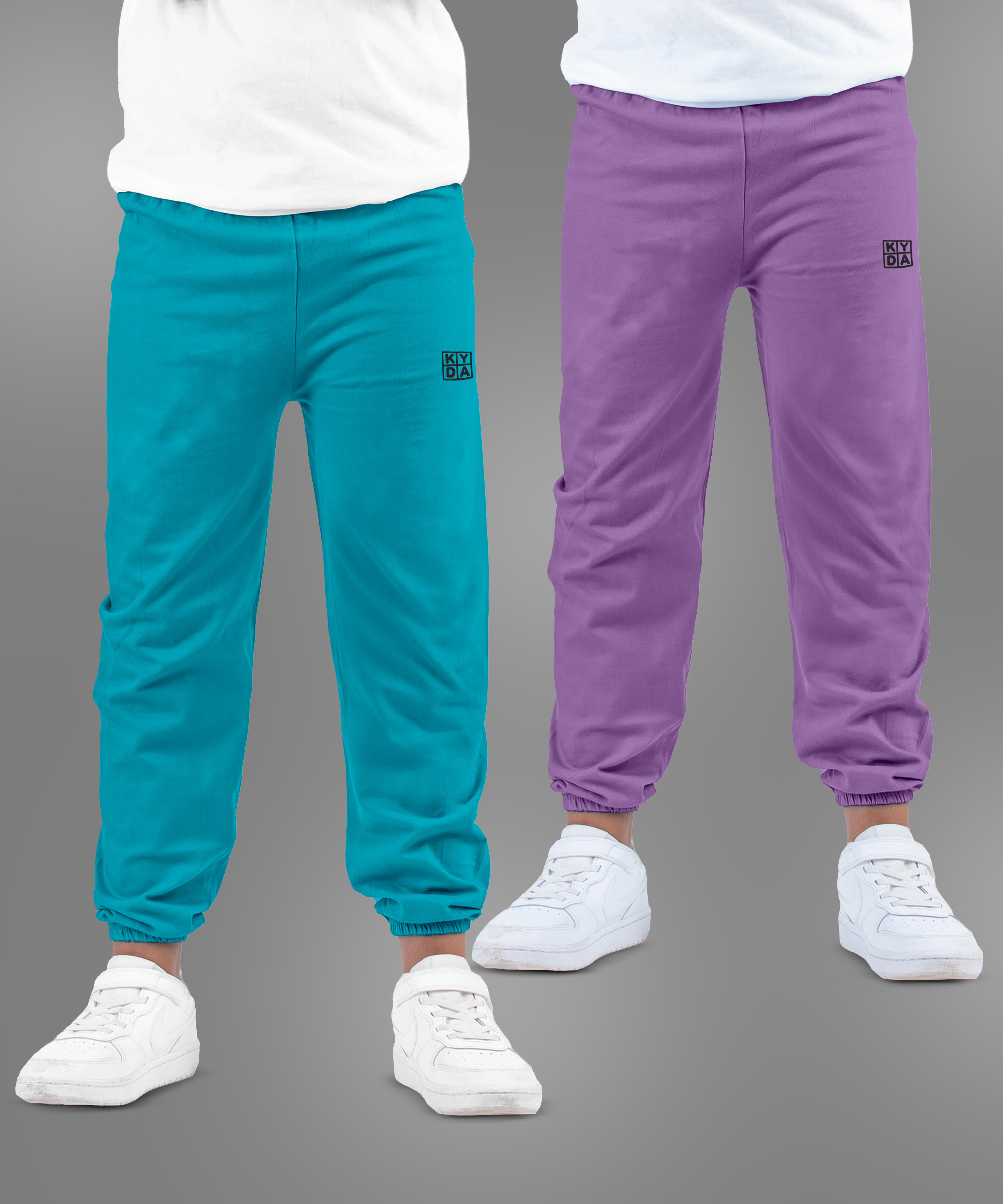 Basic Joggers | Turquoise, Lavender