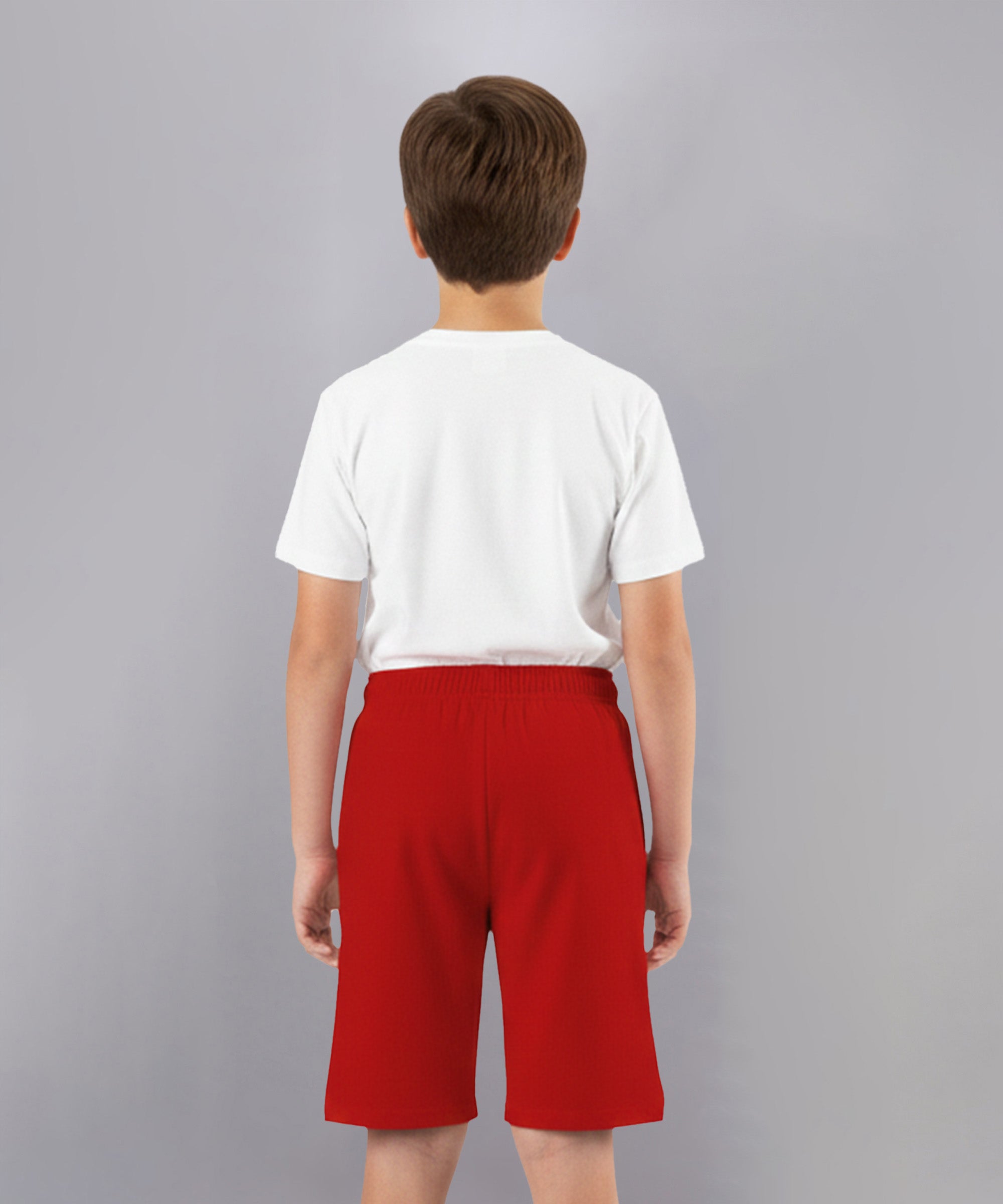 Boys Cotton Printed Bermuda USSC Shorts
