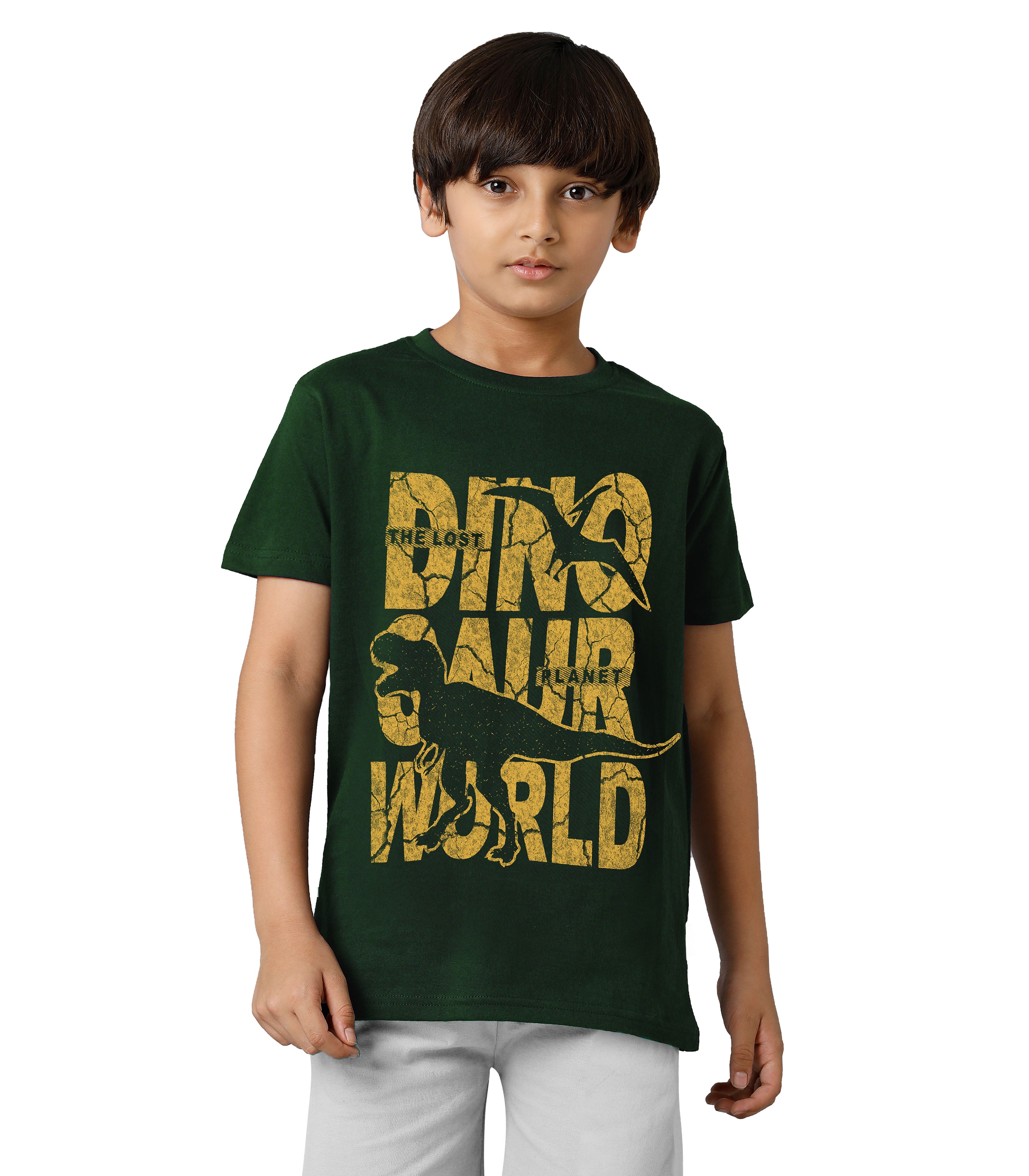 Boys Clothing Set T-shirt & Shorts - Green 1
