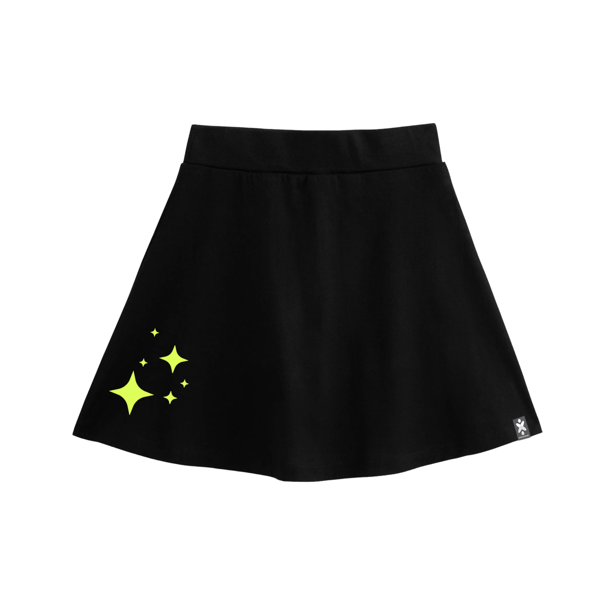 Girls Letter Print Cotton Printed Clothing Set-GreenBlack