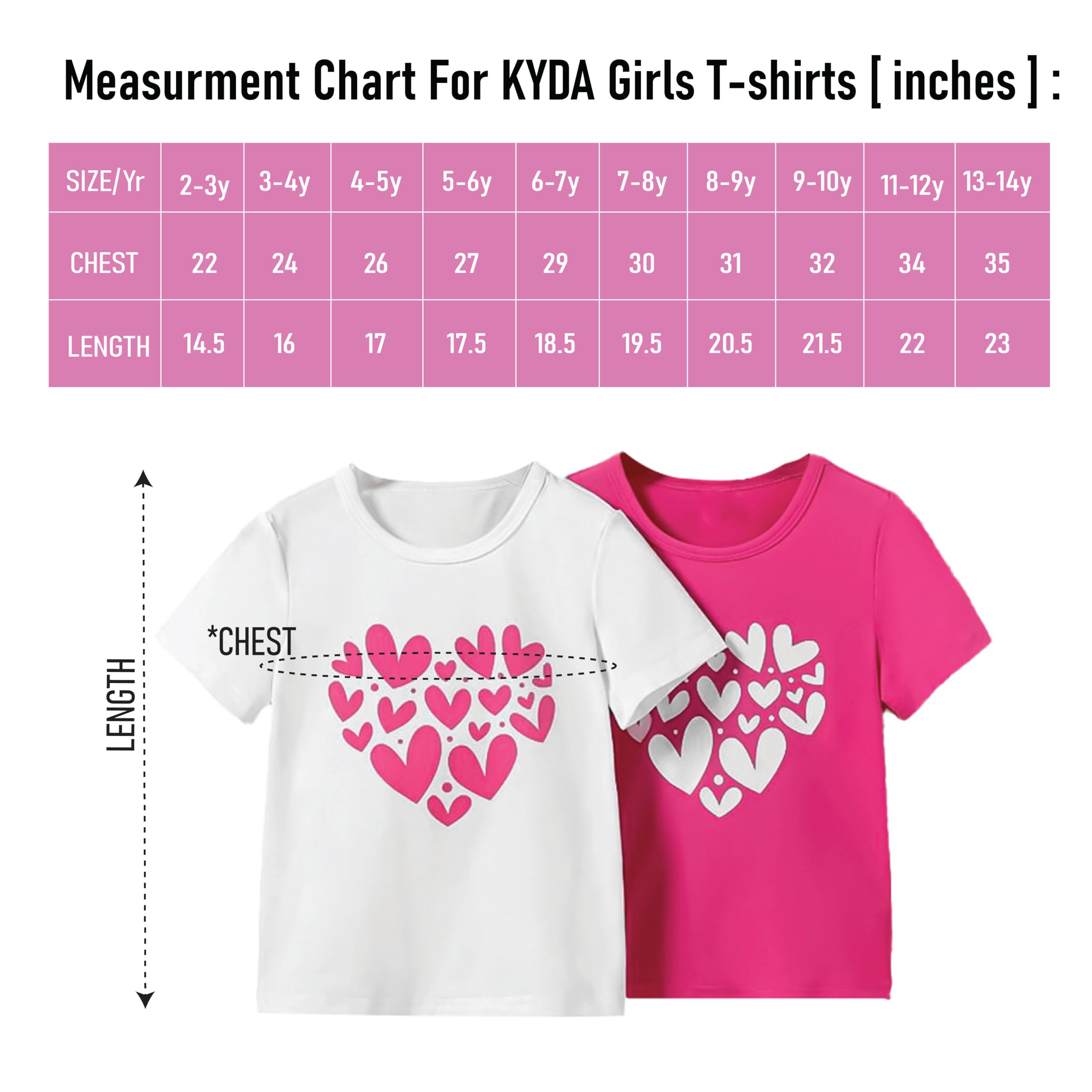 Girls 100% Pure Cotton Half Sleeve Printed T-Shirt