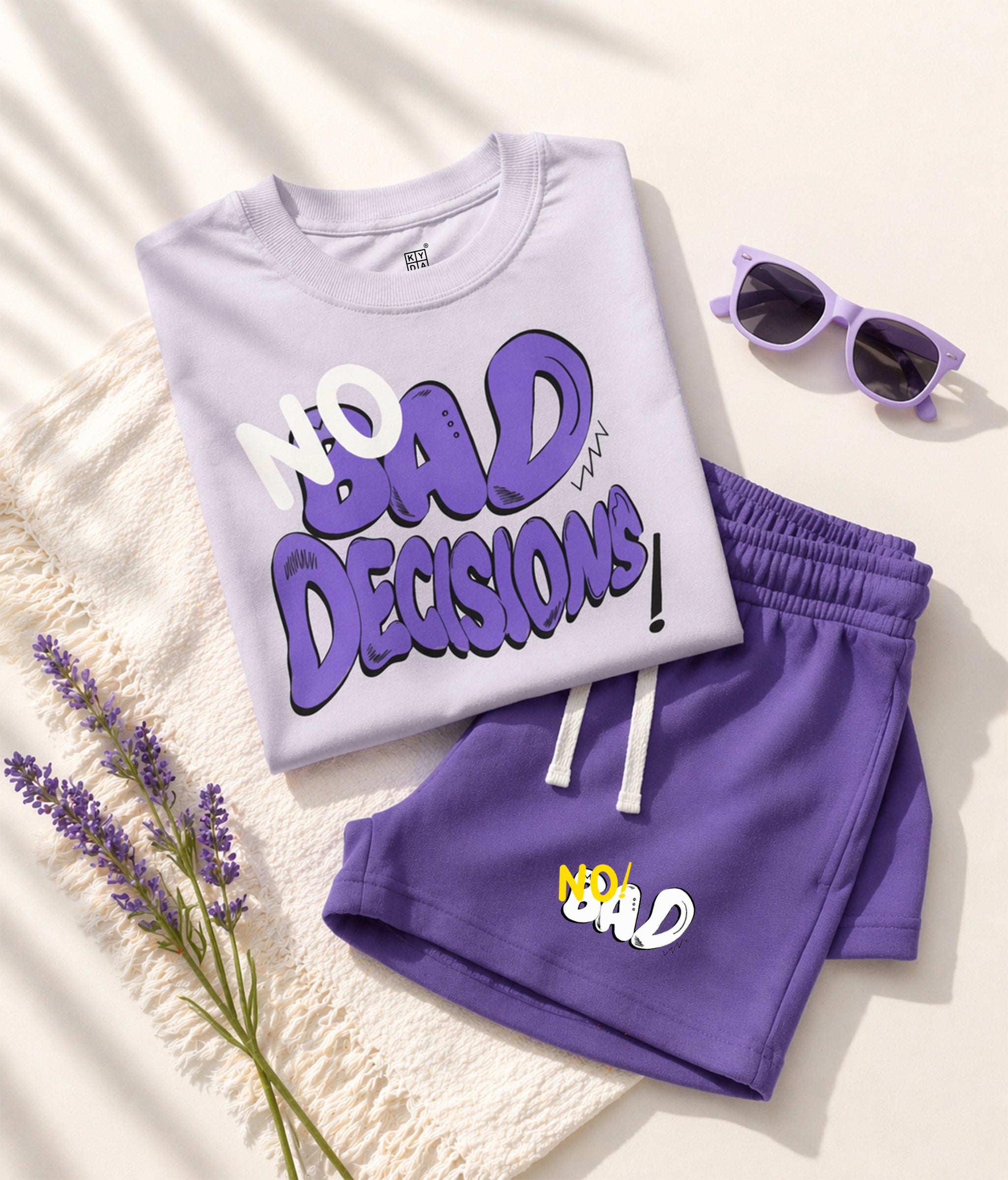 Boys Premium Cotton Boys Co-Ord Set | Trendy Oversized Graphic Tee with Casual Shorts