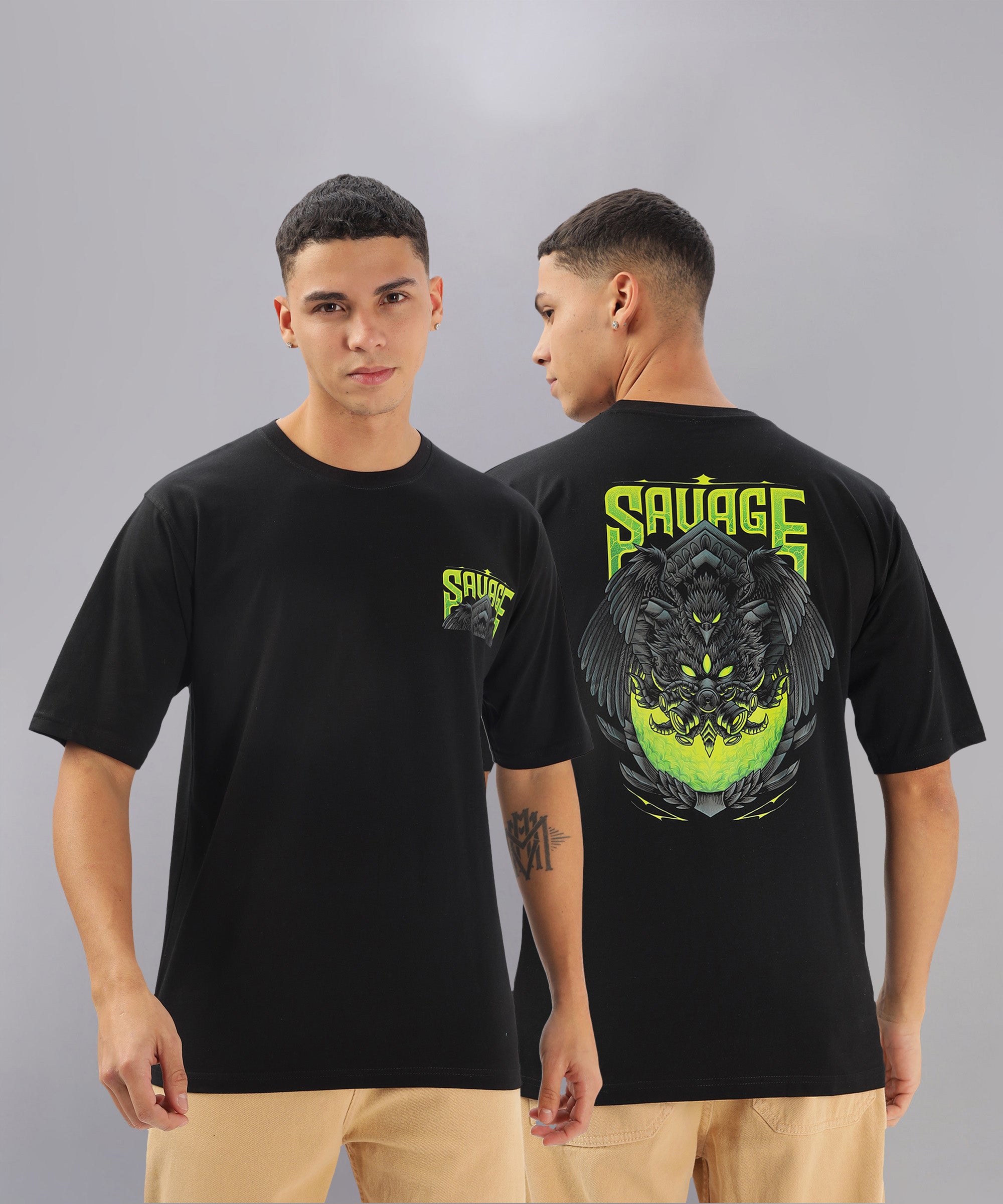 SAVAGE | Men's Oversized T-shirt