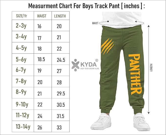 Panther | Boys Printed Trousers (Pack of 2)