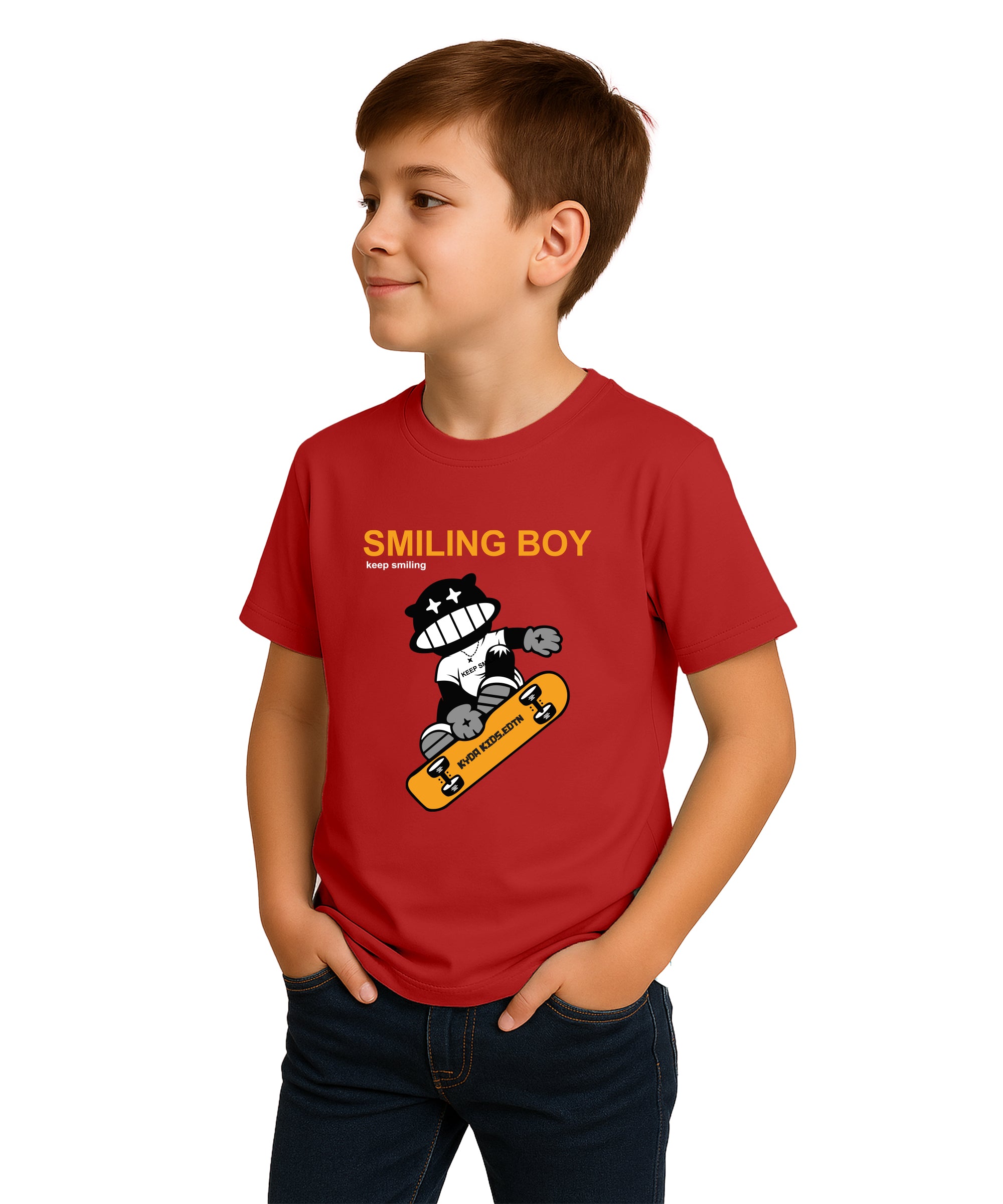 Boys Printed Tees – Everyday Comfort Fit | Pack of 5