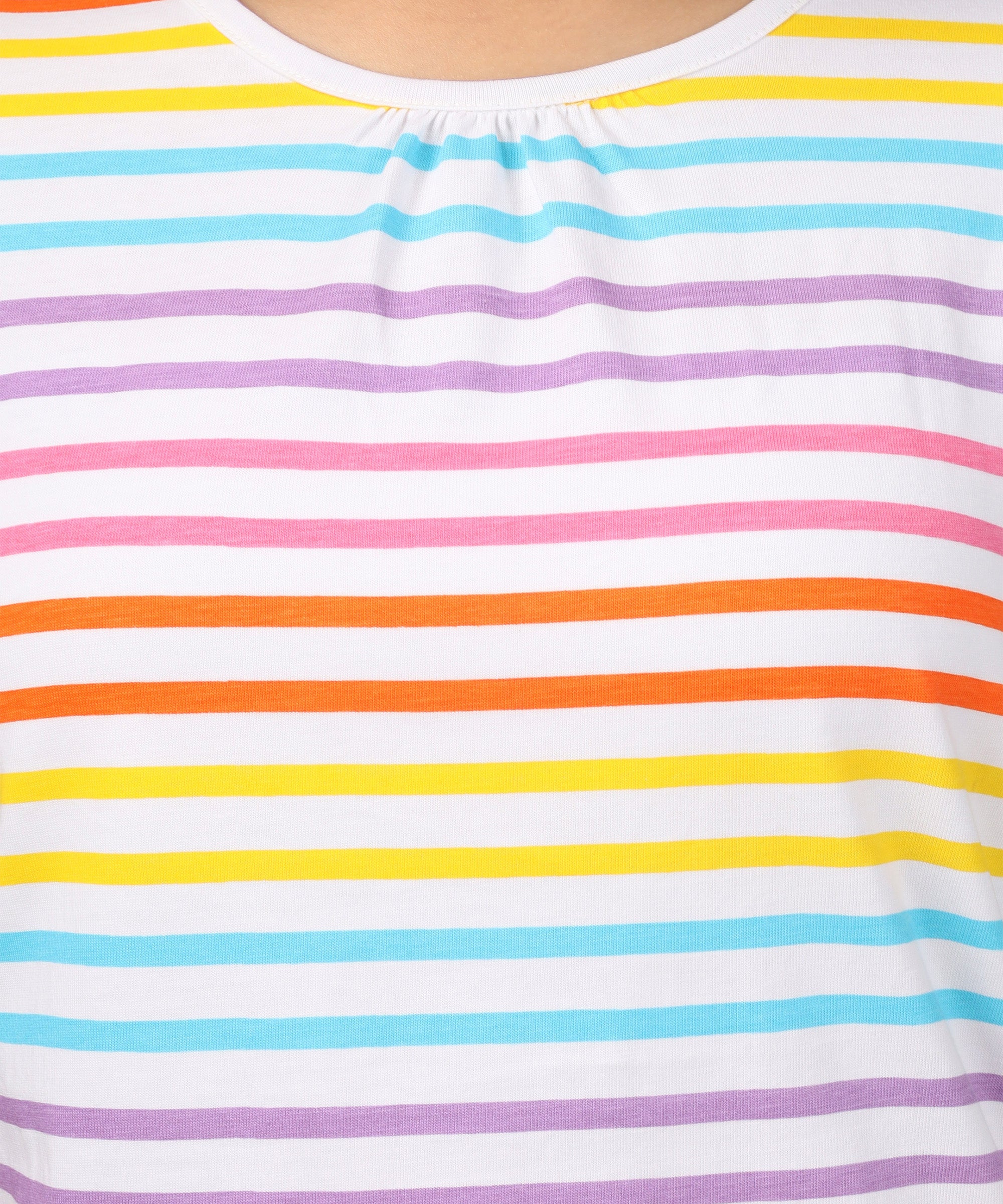 Rainbow Theme | Girls Full Sleeve T-Shirts (Pack of 3)