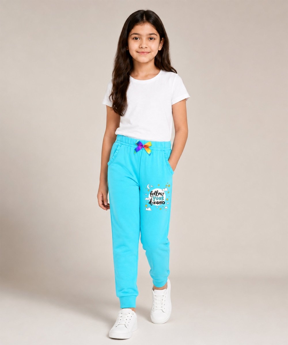 Girls Frill Pocket Joggers – Pack of 2 - KYDA ONLINE STORE