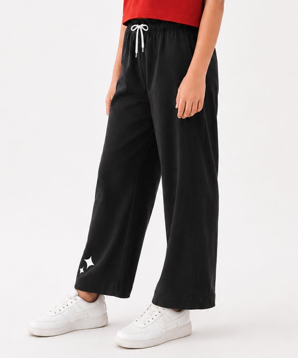 Girls Wide-Leg Palazzo Pants – Summer Wear - KYDA ONLINE STORE