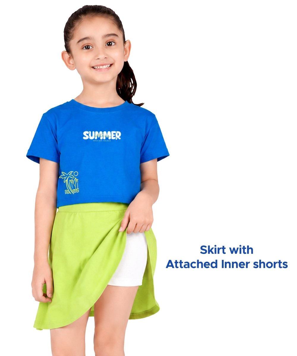 Summer Splash Girls Co-ord Set - KYDA ONLINE STORE