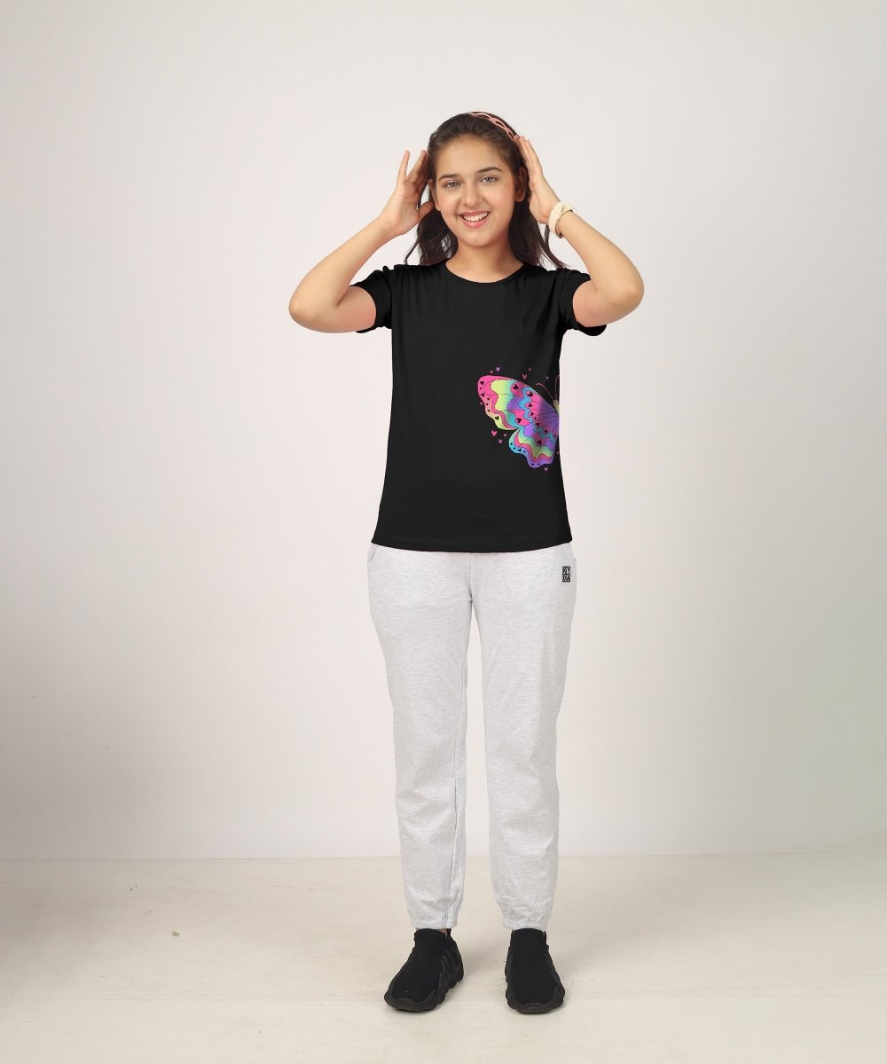 Girls Printed T-Shirts - Pack of 3 | Regular Fit - KYDA ONLINE STORE