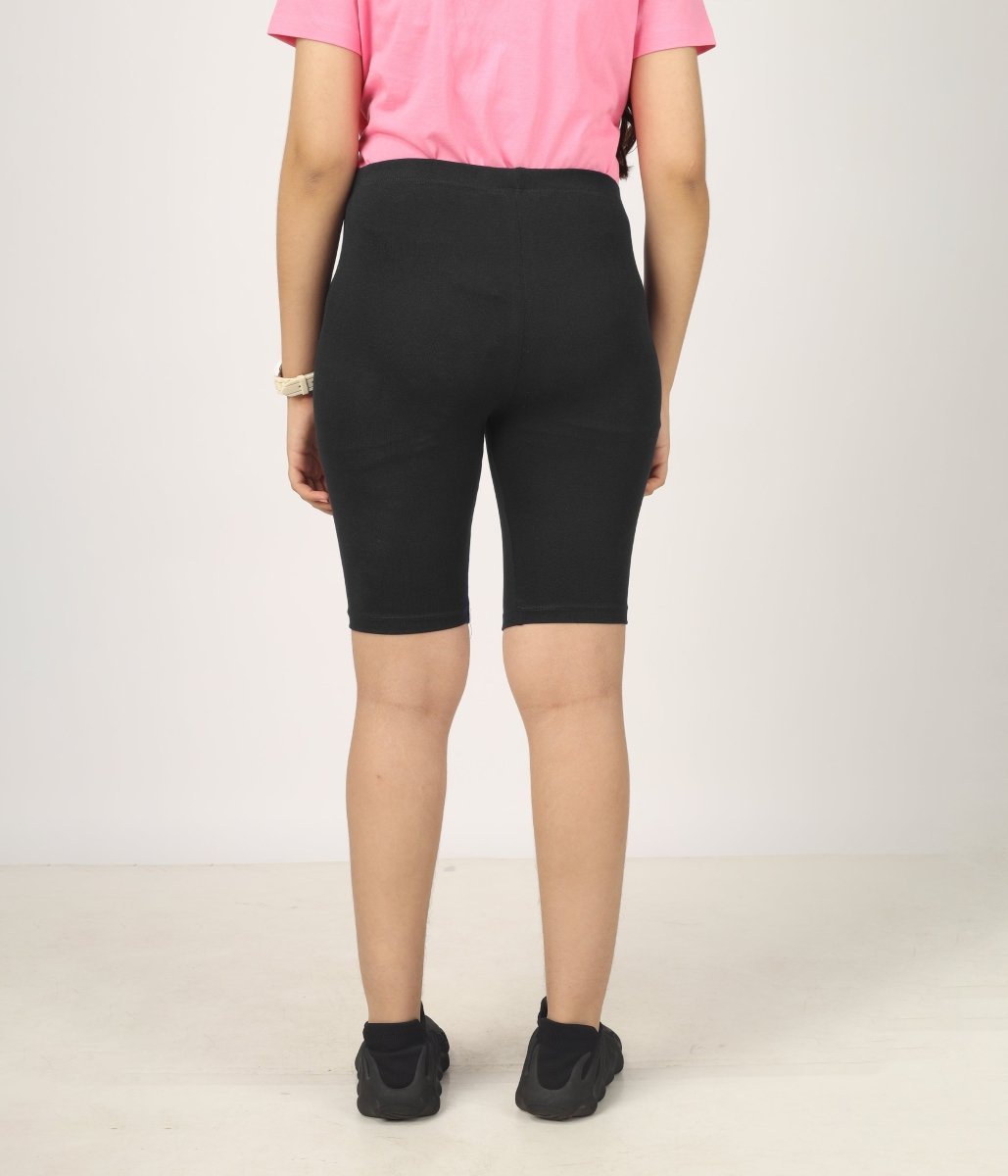 Girls Cycling Shorts | Black - KYDA ONLINE STORE