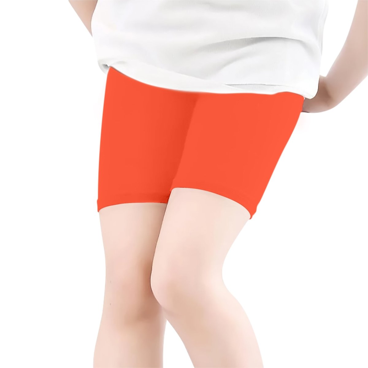 Girls Cycling Shorts – Orange - KYDA ONLINE STORE