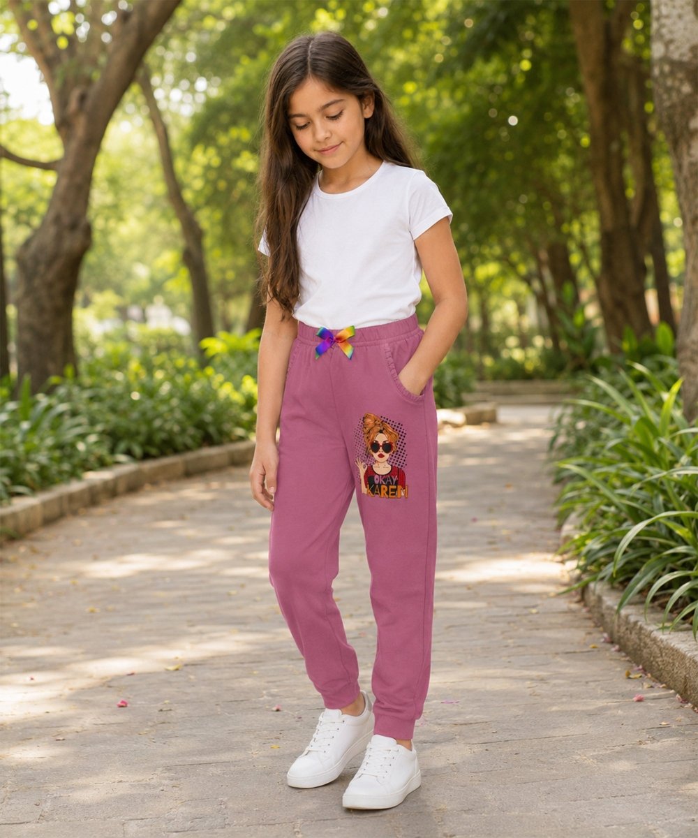 Girls Frill Pocket Joggers – Pack of 2 - KYDA ONLINE STORE