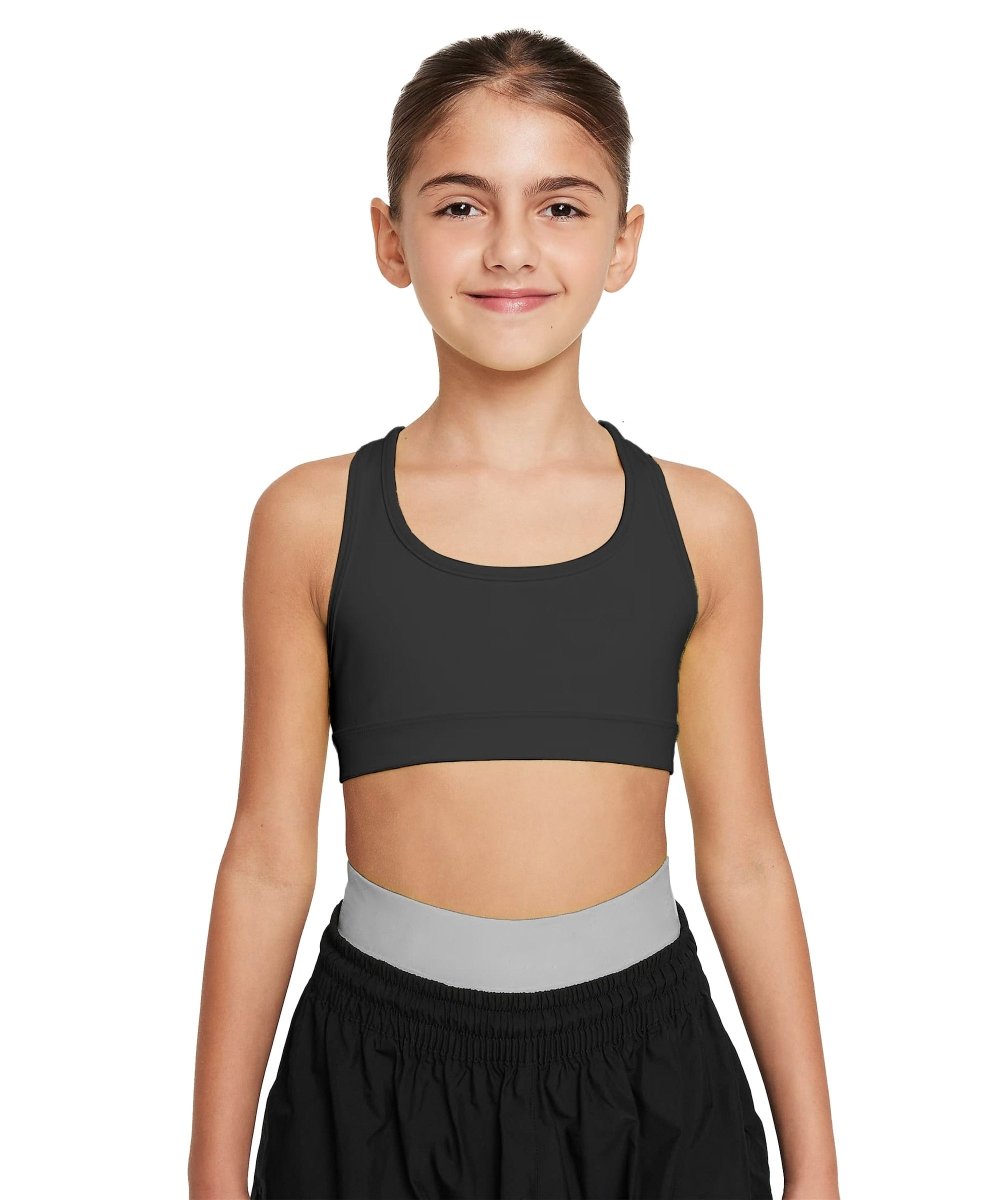 Girls Lycra Cotton Sports Bra for Pre-Teens | Racerback | Pack of 1 - KYDA ONLINE STORE