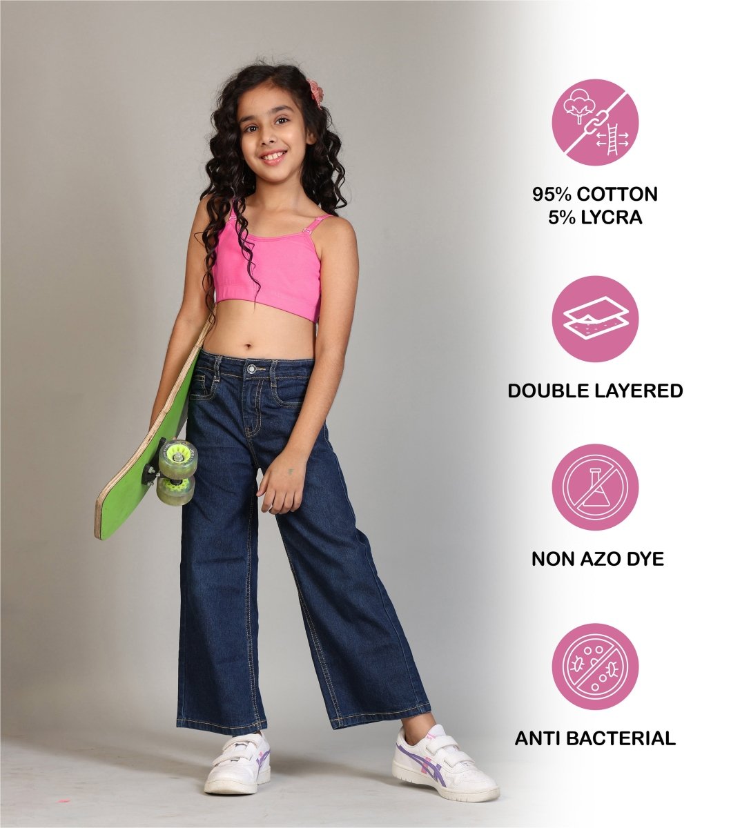 Girls Pre-Teen Beginner Bra | Pack of 2 - KYDA ONLINE STORE