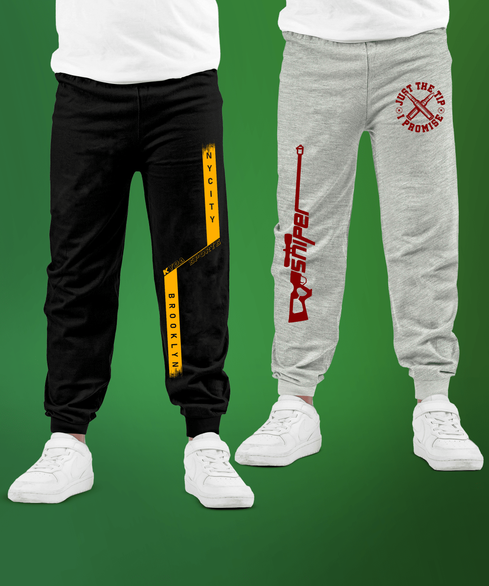 Sniper | Boys Printed Trousers - Pack of 2 - KYDA ONLINE STORE