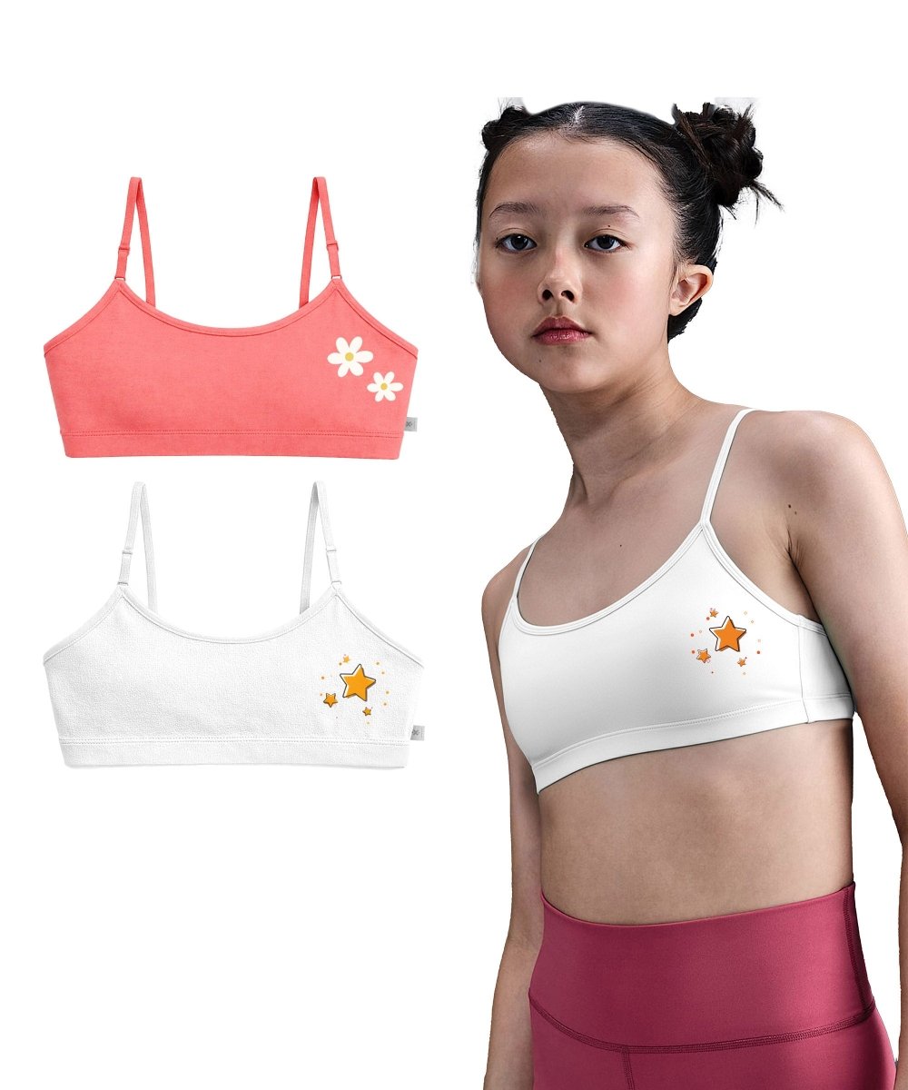 Girls Pre-Teen Begginers Bra | Pack of 2 - KYDA ONLINE STORE