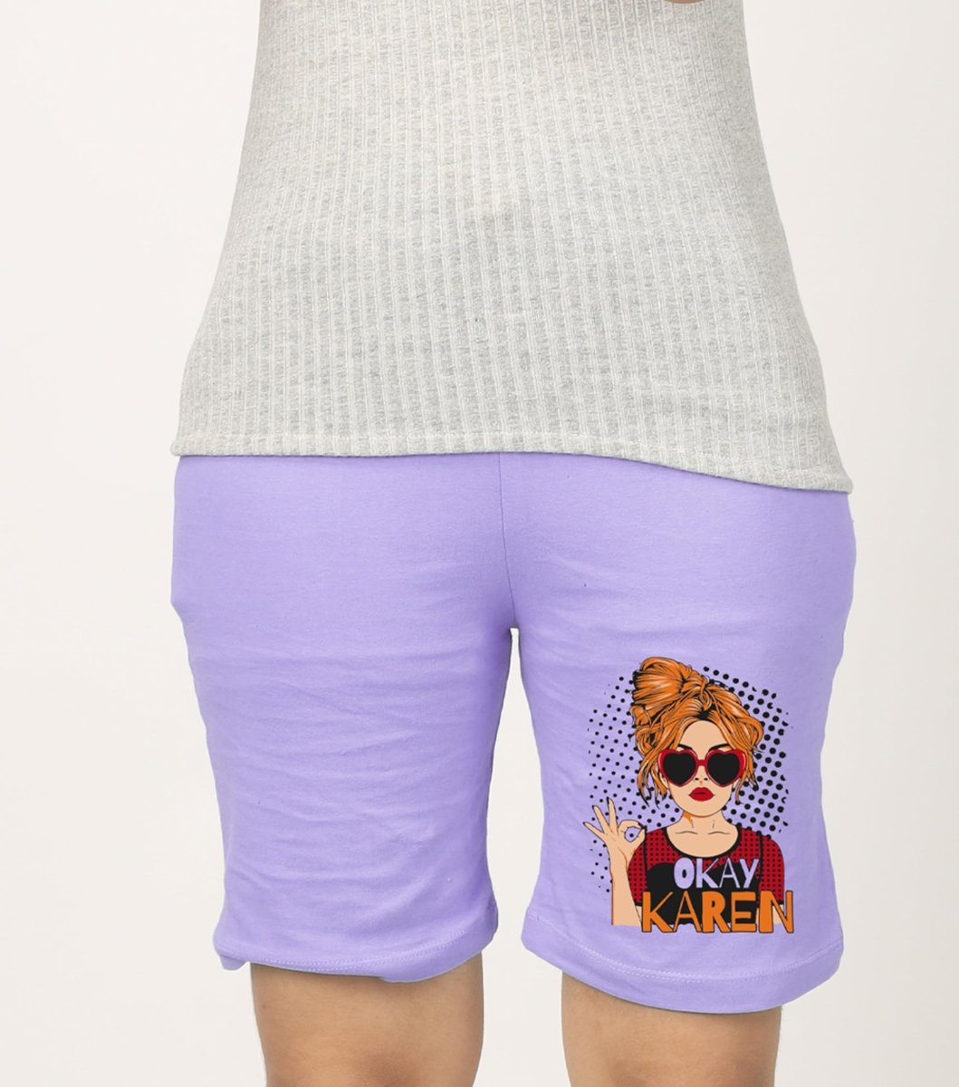Girls Printed Shorts With Bow - Pack of 3 - KYDA ONLINE STORE