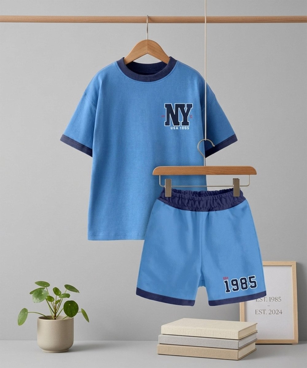 Boys co-ords | Oversized T-shirt with shorts - KYDA ONLINE STORE