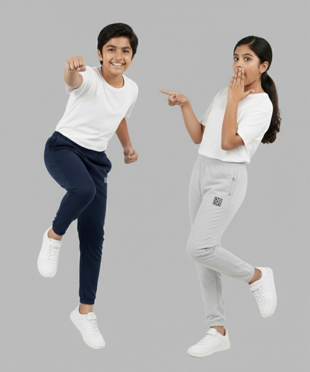 Unisex Basic Joggers | Navy,Grey - KYDA ONLINE STORE