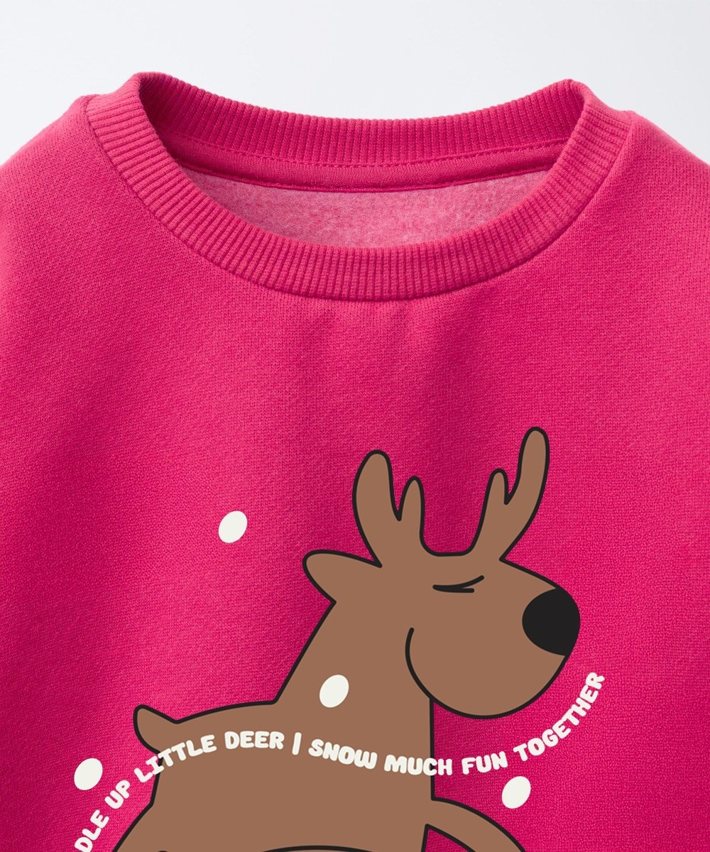 Ho Ho Ho Printed Sweatshirt - KYDA ONLINE STORE
