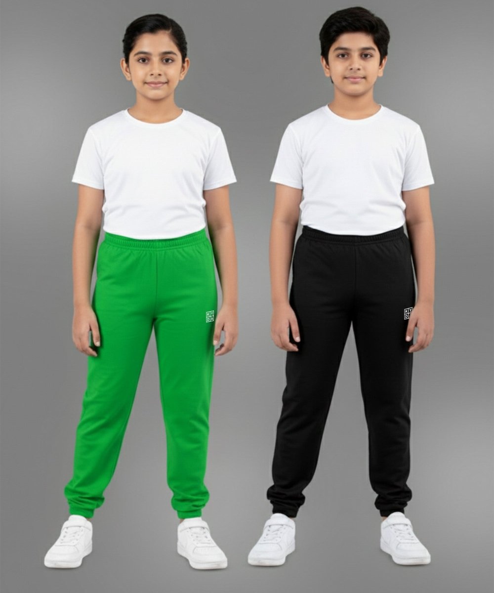 Unisex Basic Joggers | Green,Black - KYDA ONLINE STORE