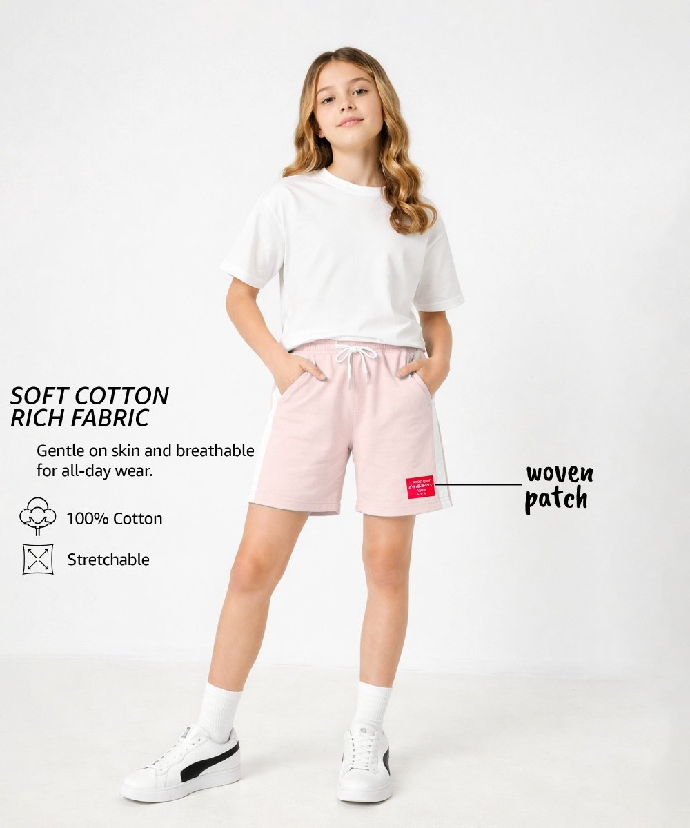 Girls Cotton Shorts | Pack of 1 - KYDA ONLINE STORE