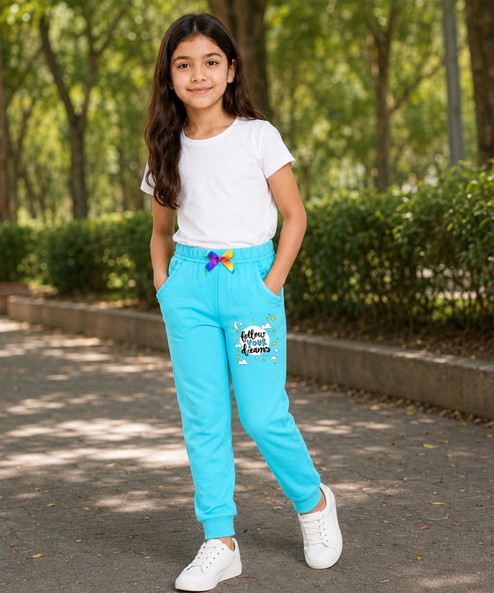 Girls Frill Pocket Joggers – Pack of 2 - KYDA ONLINE STORE