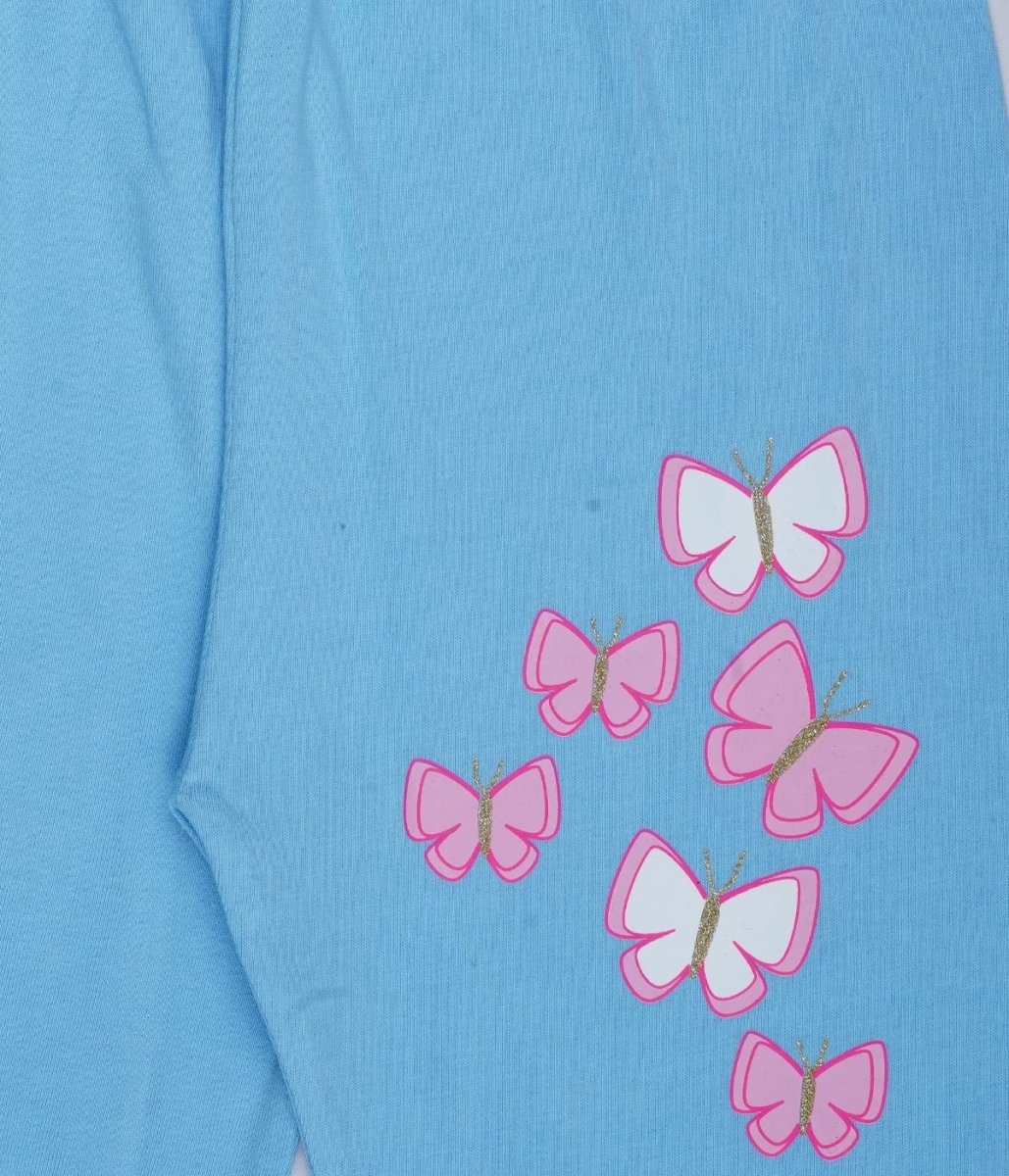 Girls Printed Joggers with Bow – Pack of 3 - KYDA ONLINE STORE