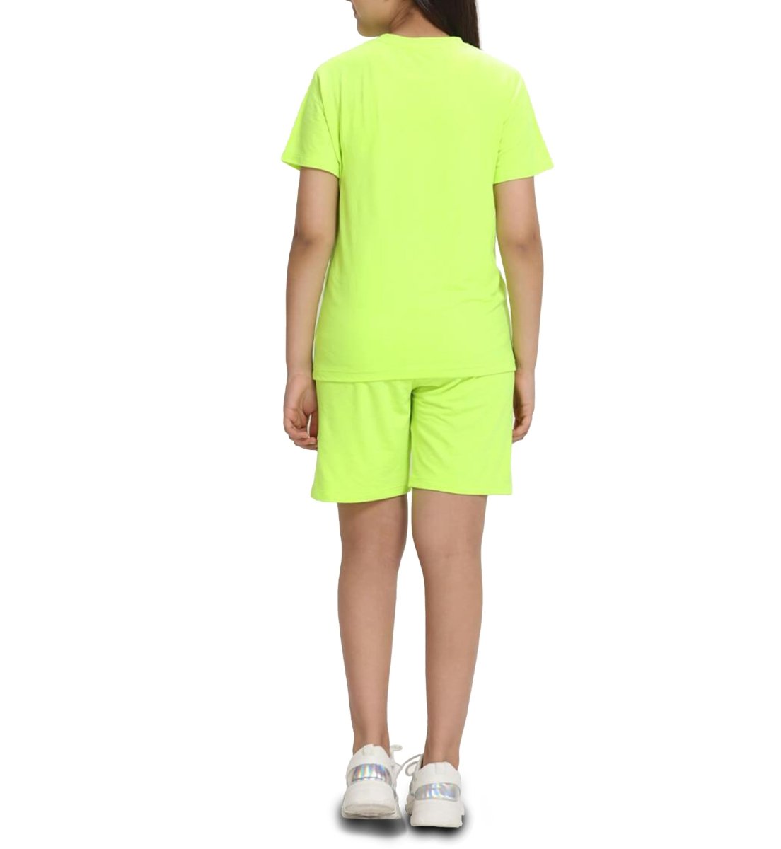 Girls Printed Co-ord Set | Neon - KYDA ONLINE STORE