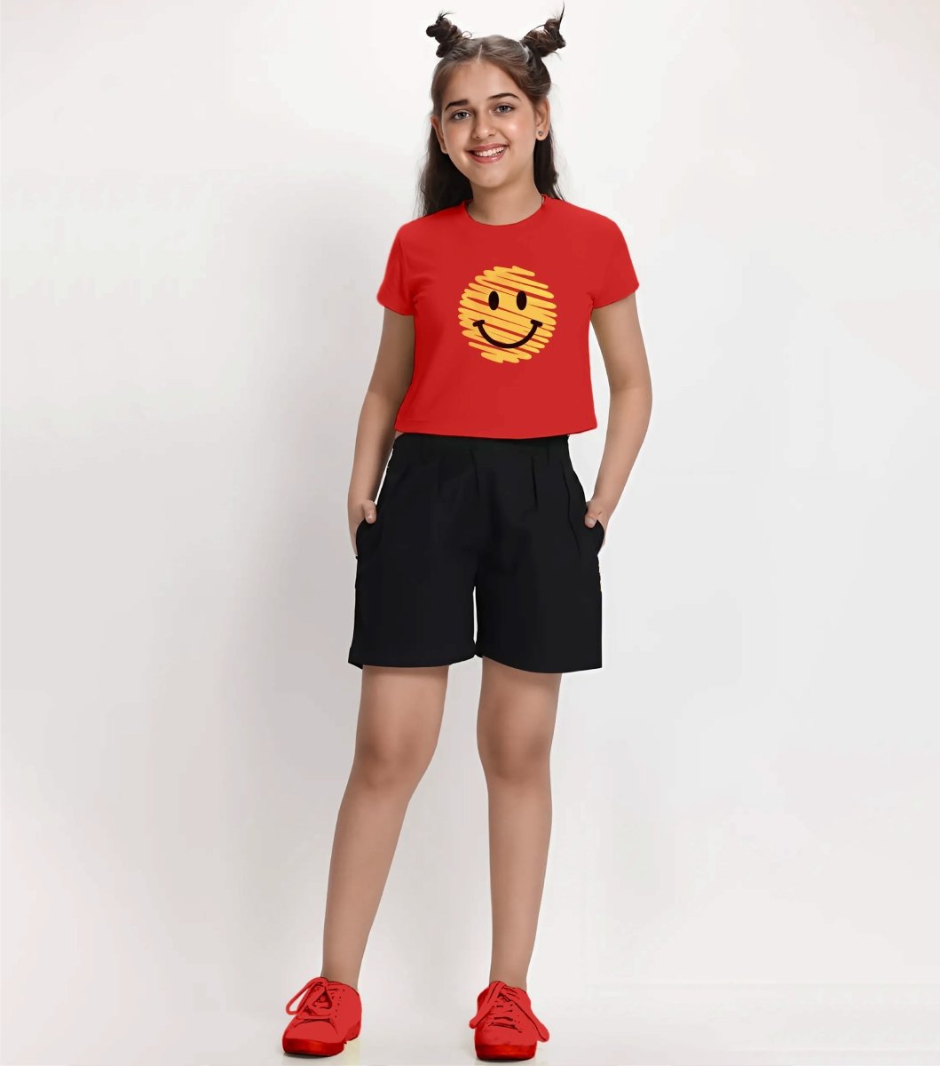Girls Printed Crop Top – Pack of 2 - KYDA ONLINE STORE