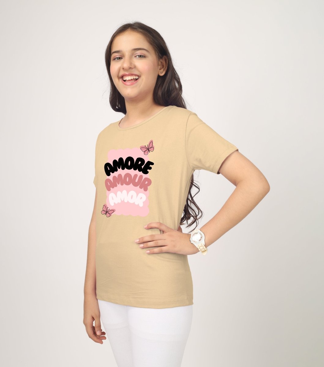 Girls Printed T-Shirts – Pack of 3 | Regular Fit - KYDA ONLINE STORE