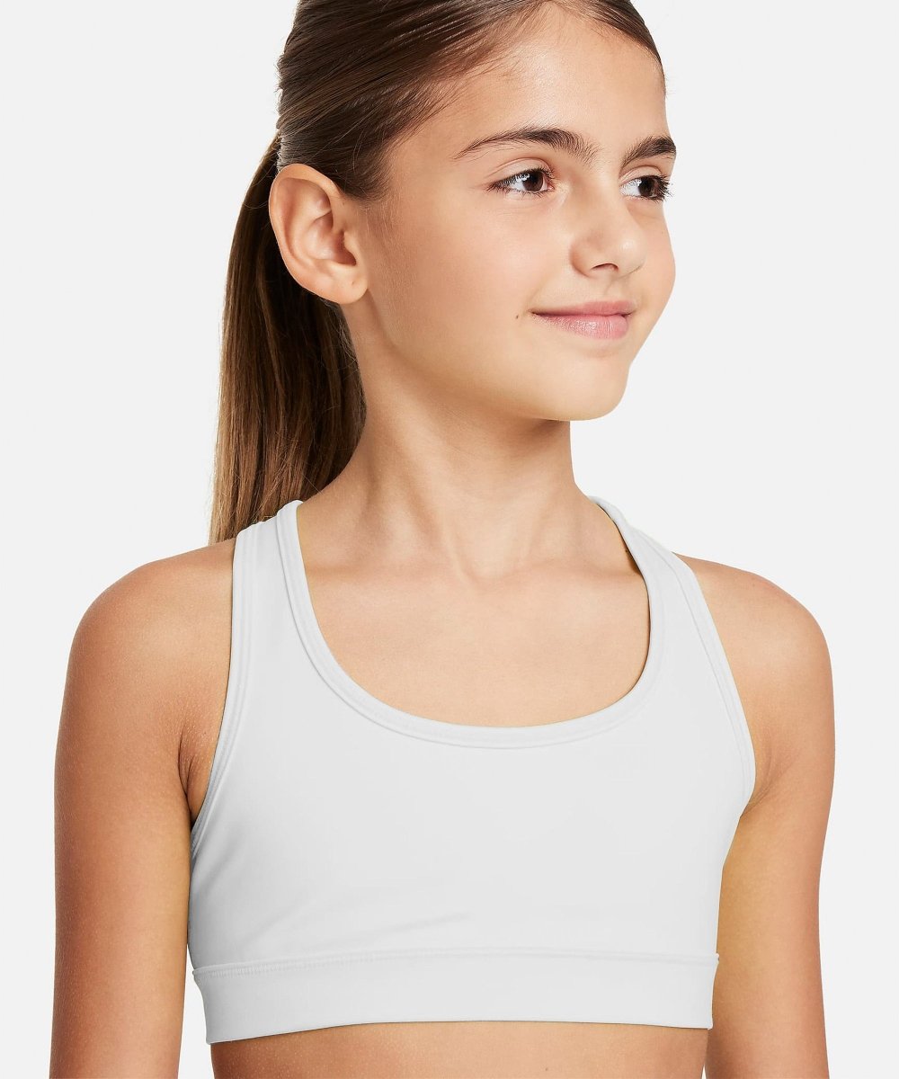 Girls Lycra Cotton Sports Bra for Pre-Teens | Racerback | Pack of 2 - KYDA ONLINE STORE