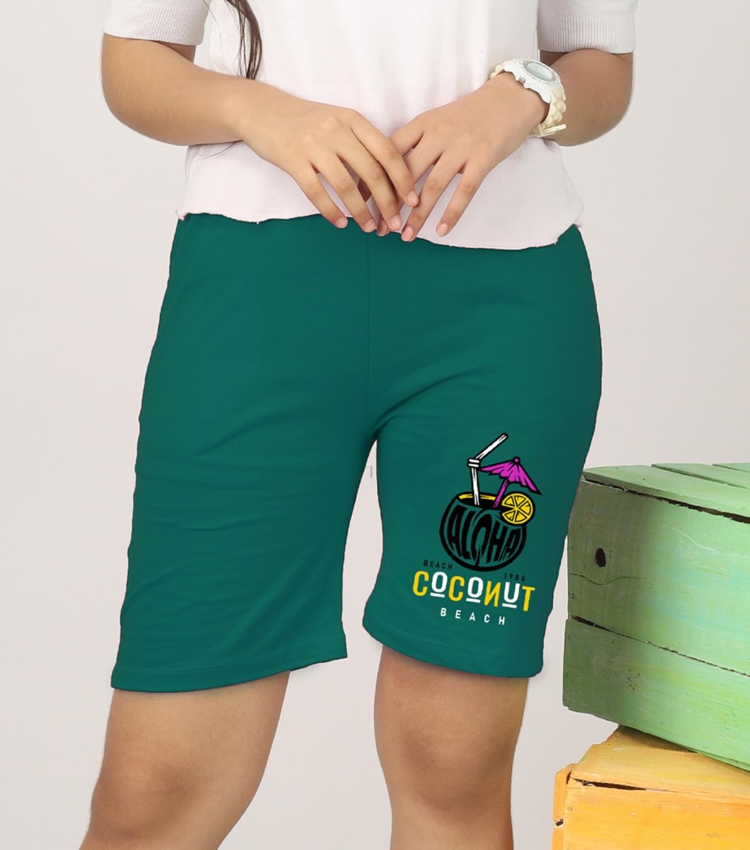 Girls Printed Shorts With Bow - Pack of 3 - KYDA ONLINE STORE