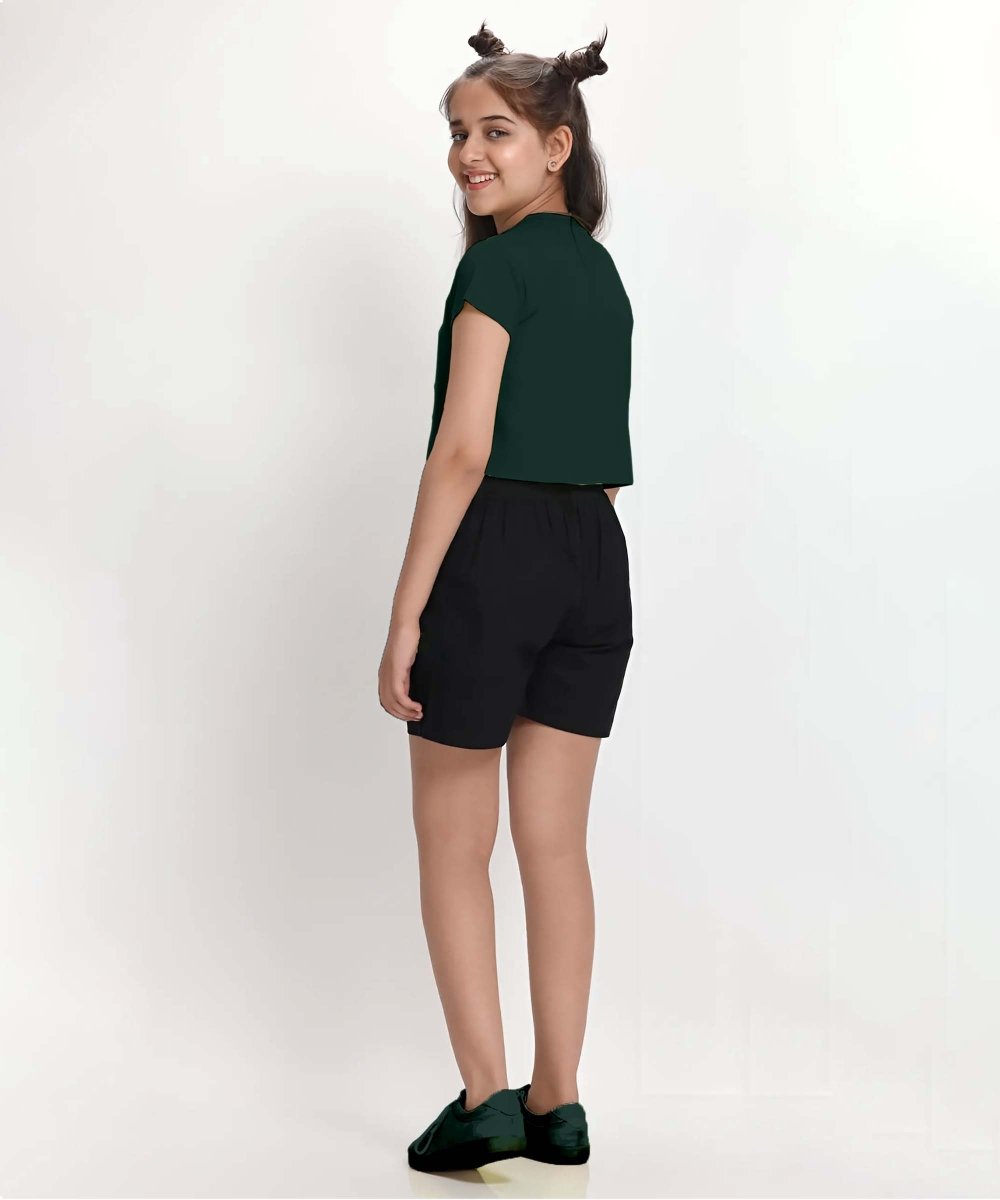 Girls Printed Crop Top – Pack of 2 - KYDA ONLINE STORE