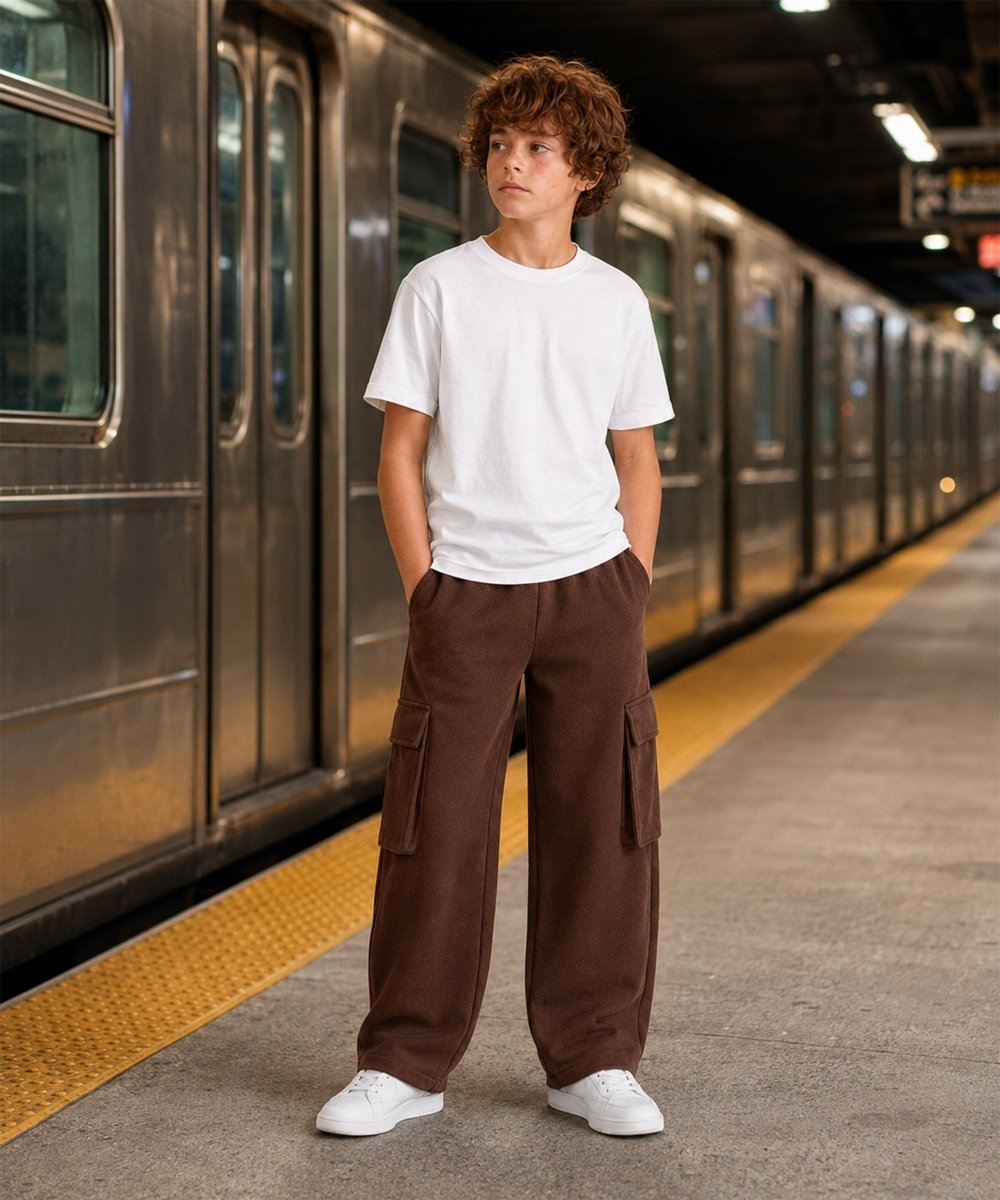 Mocha Streetflow Cargo Pants - KYDA ONLINE STORE