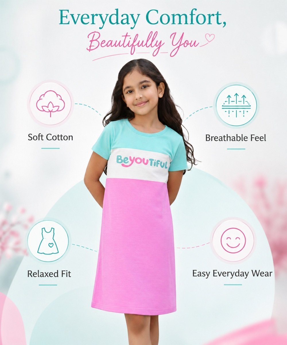 Long Top| Colour Block Theme - KYDA ONLINE STORE