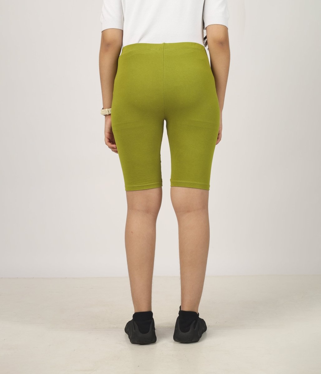 Girls Cycling Shorts | Olive - KYDA ONLINE STORE