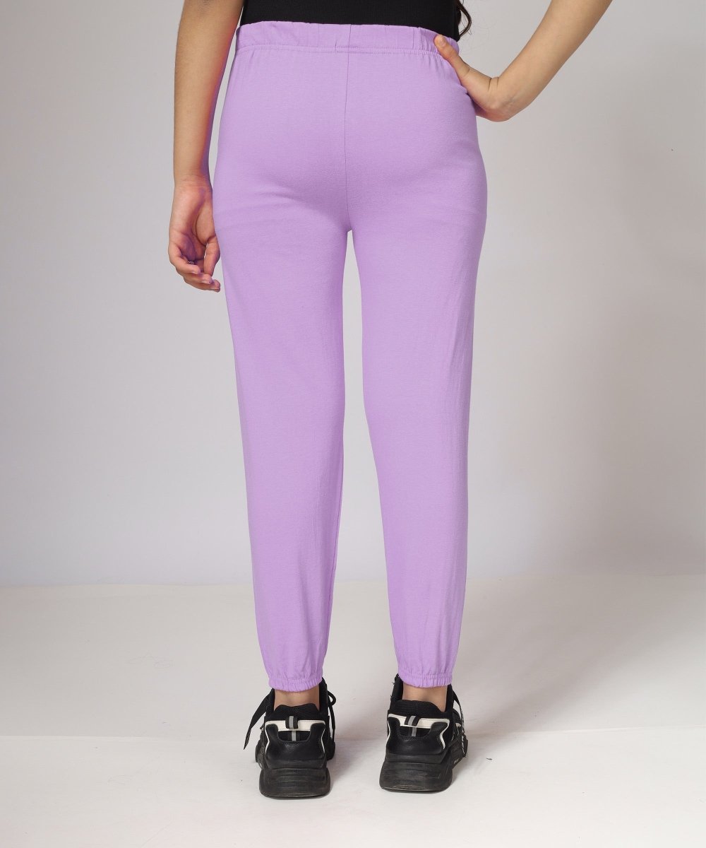 Girls Printed Joggers with Bow – Pack of 3 - KYDA ONLINE STORE