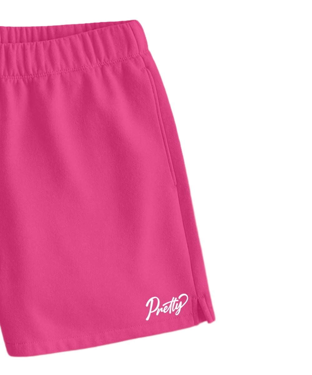 Girls Elastic Waist Flare Crop Top & Shorts Set - KYDA ONLINE STORE