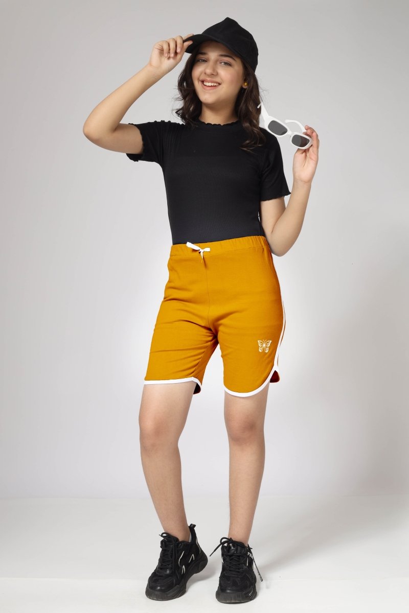 Girls Butterfly Shorts (Pack of 3) - KYDA ONLINE STORE