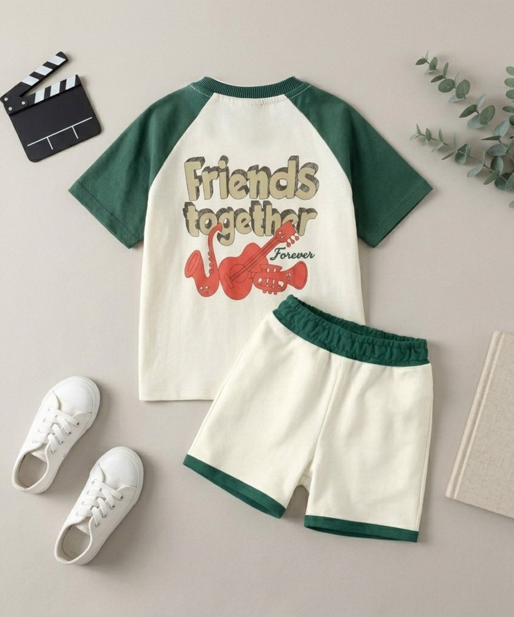 Friends Forever | Boys Oversized Co-ords - KYDA ONLINE STORE