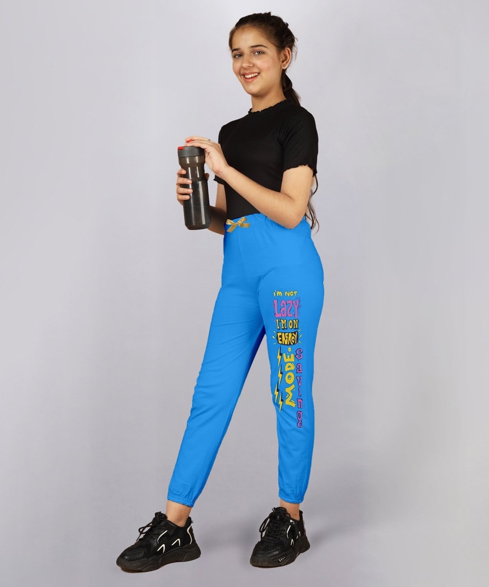 Girls Printed Joggers with Bow – Pack of 3 - KYDA ONLINE STORE