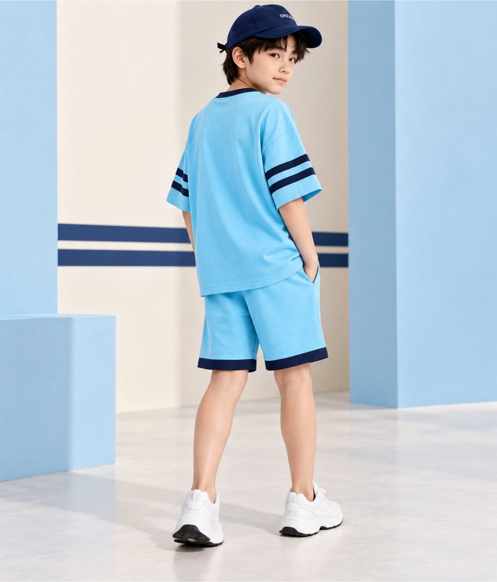 Boys co-ords | Oversized T-shirt with shorts - KYDA ONLINE STORE