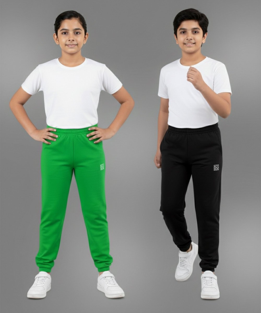 Unisex Basic Joggers | Green,Black - KYDA ONLINE STORE