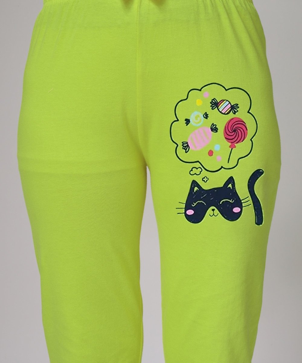 Girls Printed Joggers with Bow – Pack of 3 - KYDA ONLINE STORE