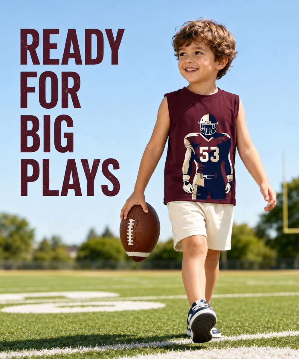 Boys Printed Vest | Loose Fit | Pack of 3 - KYDA ONLINE STORE