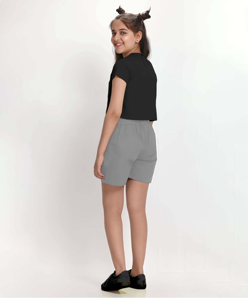 Girls Printed Crop Top – Pack of 2 - KYDA ONLINE STORE