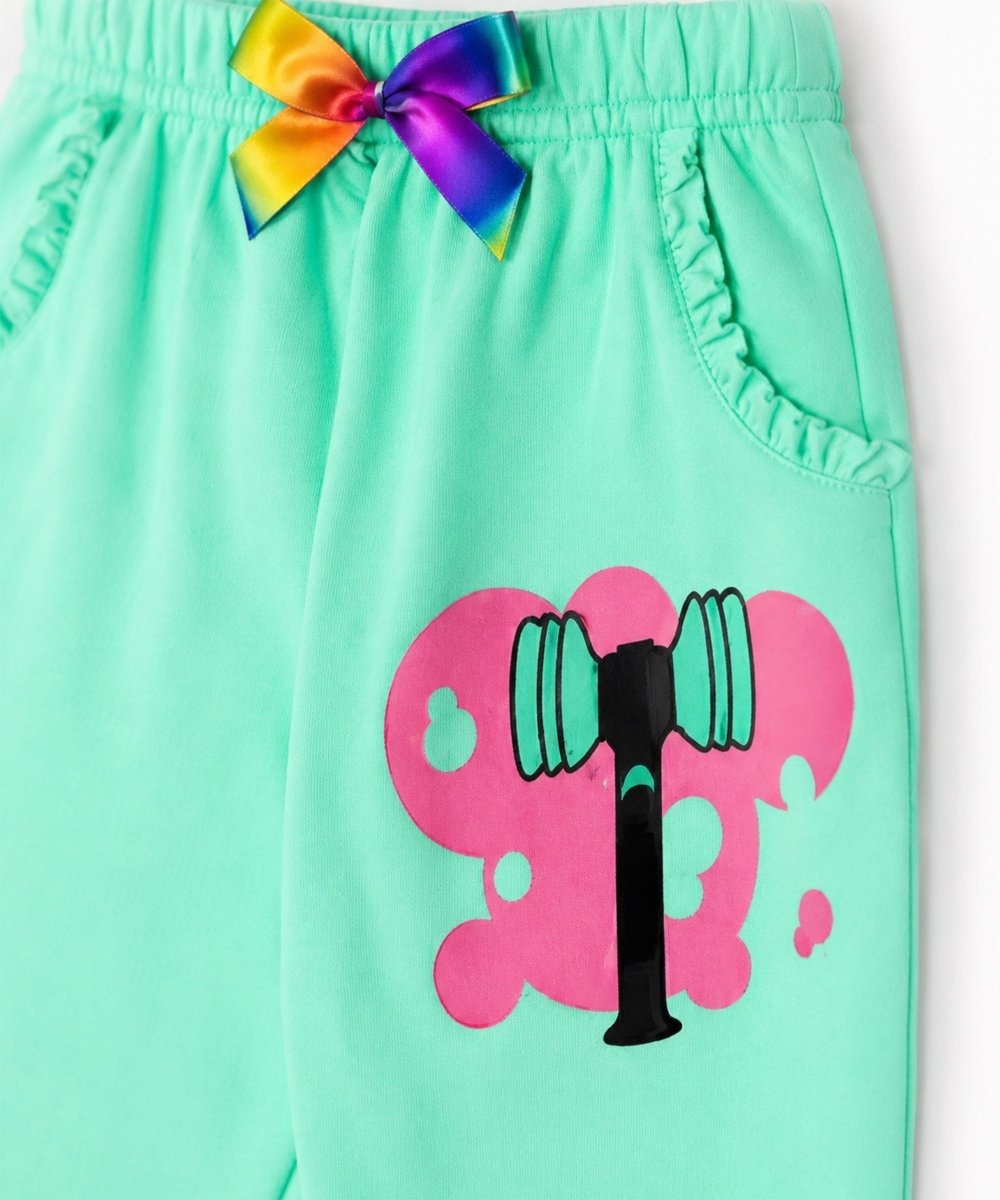 Girls Frill Pocket Joggers – Pack of 2 - KYDA ONLINE STORE