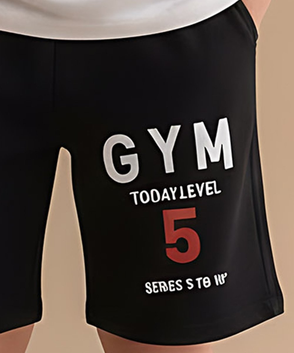 Boys Printed Shorts – Black, Yellow, Grey - KYDA ONLINE STORE
